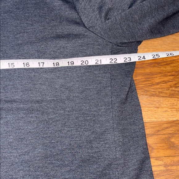 LOFT gray shift dress - Picture 6 of 7